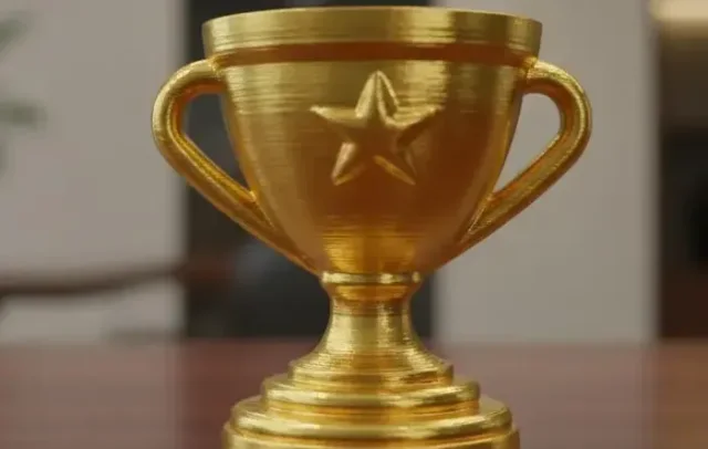 Mini Trophy – Print in Place 3D print recommendation