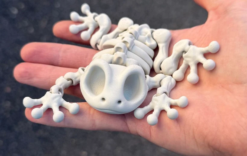 Articulated Skeleton Frog