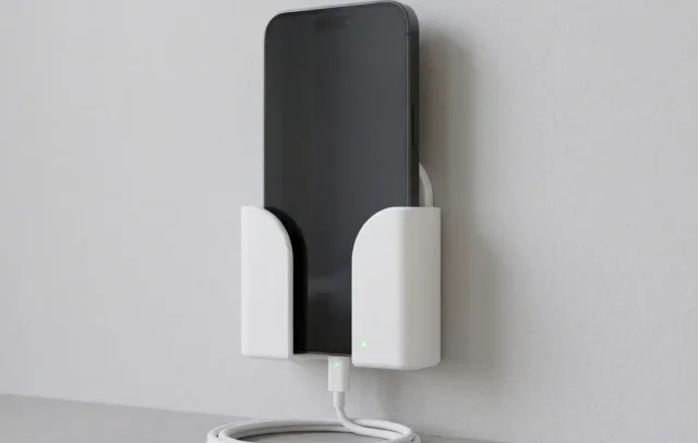 Modern Wall-Mounted Mobile Holder 3D print recommendation