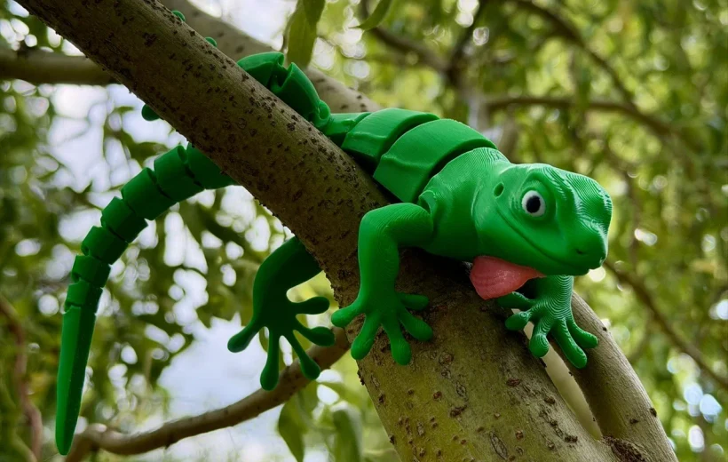 Articulated Lizard - Print in Place (No Supports)